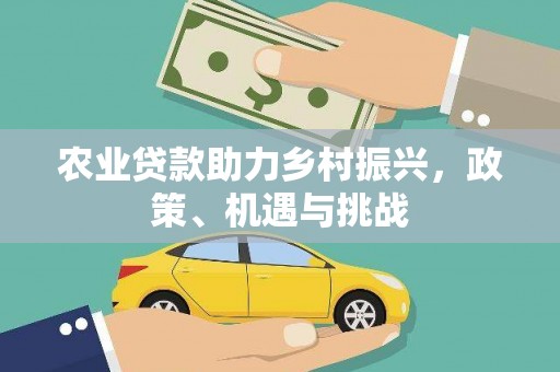 浪卡子农业贷款助力乡村振兴，政策、机遇与挑战
