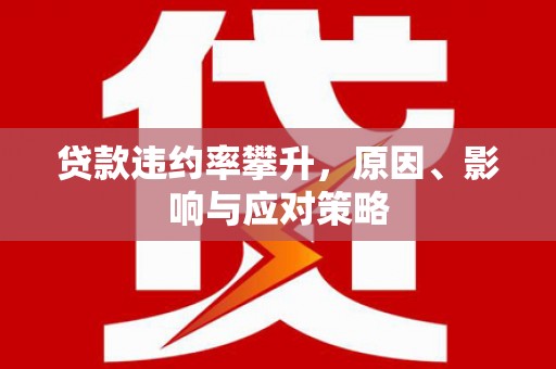 凤阳贷款违约率攀升，原因、影响与应对策略