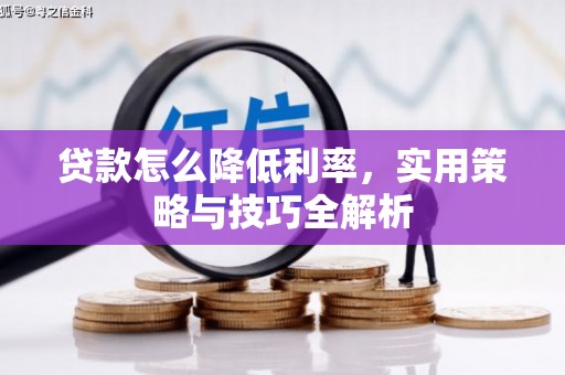 兴安贷款怎么降低利率，实用策略与技巧全解析