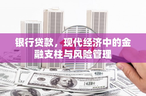 新店银行贷款，现代经济中的金融支柱与风险管理