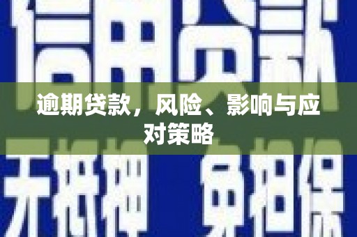 进贤逾期贷款，风险、影响与应对策略