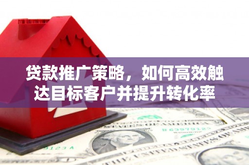 固始贷款推广策略，如何高效触达目标客户并提升转化率