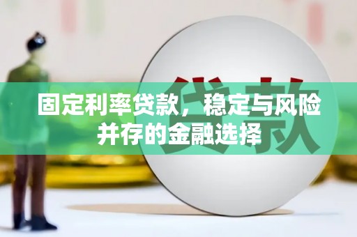 邯山固定利率贷款，稳定与风险并存的金融选择