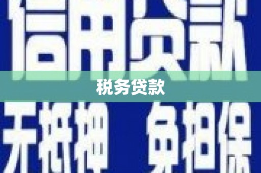 太谷税务贷款