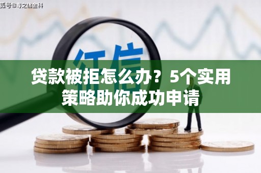 阆中贷款被拒怎么办？5个实用策略助你成功申请