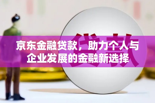 泗礁京东金融贷款，助力个人与企业发展的金融新选择