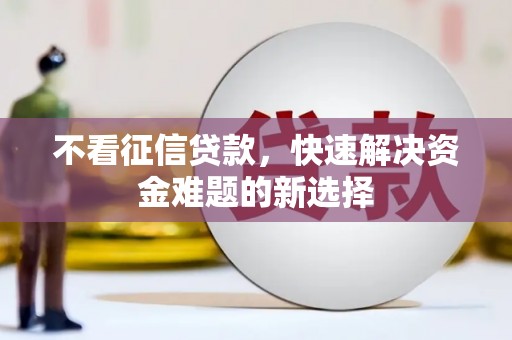 博乐不看征信贷款，快速解决资金难题的新选择