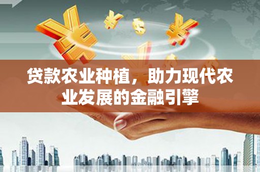 葫芦岛贷款农业种植，助力现代农业发展的金融引擎