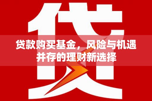伊犁贷款购买基金，风险与机遇并存的理财新选择