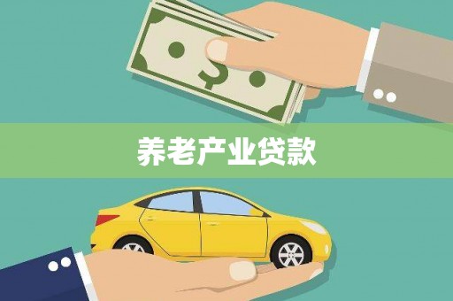 洛宁养老产业贷款