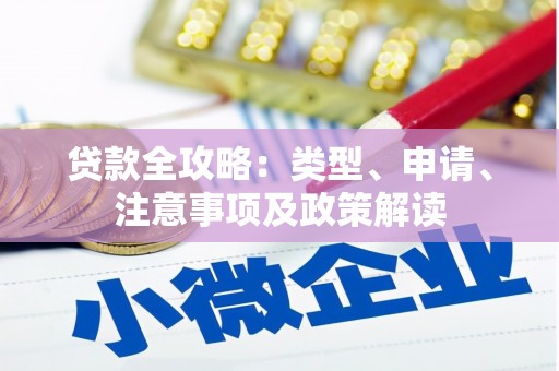 金台贷款全攻略：类型、申请、注意事项及政策解读
